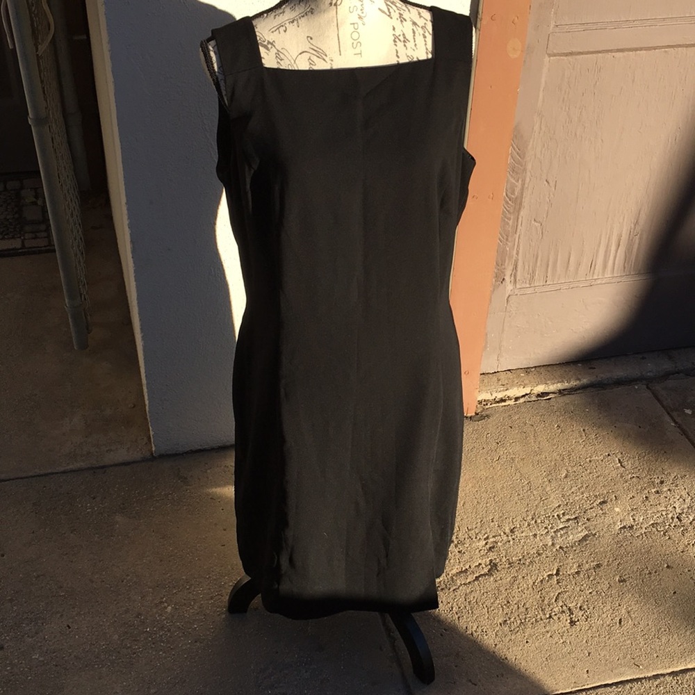 Virgo women’s  classy dress w/lovely draped back.